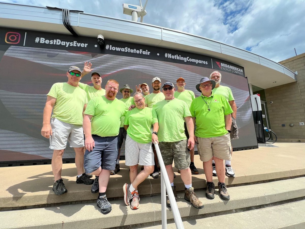 Applied Art & Technology (@appliedart) on Twitter photo Who's ready for the <a href="/IowaStateFair/">Iowa State Fair</a>? We at Applied Art have been hard at work preparing the LED displays outside the <a href="/MidAm_EnergyCo/">MidAmerican Energy</a> Stage. Come check it out — and give us a shout — when you visit! #BestDaysEver #IowaStateFair #NothingCompares Who's ready for the <a href="/IowaStateFair/">Iowa State Fair</a>? We at Applied Art have been hard at work preparing the LED displays outside the <a href="/MidAm_EnergyCo/">MidAmerican Energy</a> Stage. Come check it out — and give us a shout — when you visit! #BestDaysEver #IowaStateFair #NothingCompares