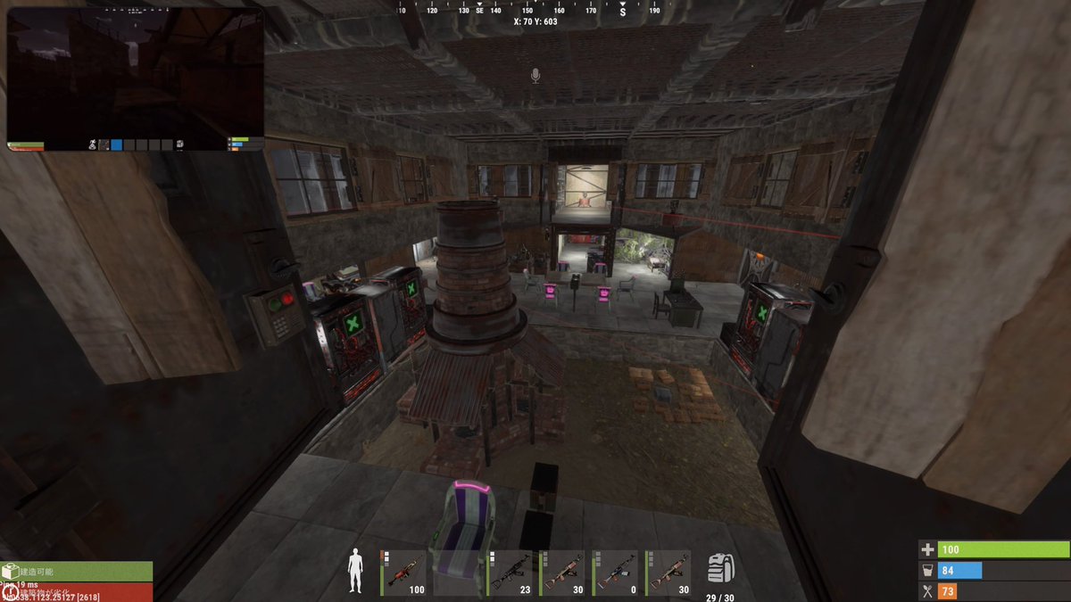 XF_HHHHH's tweet image. 今期はエンジョイアホハウスで楽しみまくった！次はもっとおもろいの作る！#Rustps4