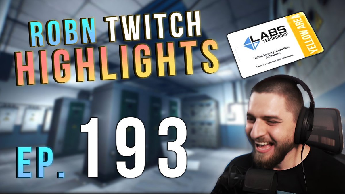 RobnHighlights's tweet photo. A new video is out!

"New WIPE - LABS and KEY CARD with LVL 1 😲"
https://t.co/BKHjFAdTCy

@bstategames #EscapefromTarkov #ROBN @robn_live #Highlights #1440p #gaming #tarkov #stream https://t.co/DngemDLu7T