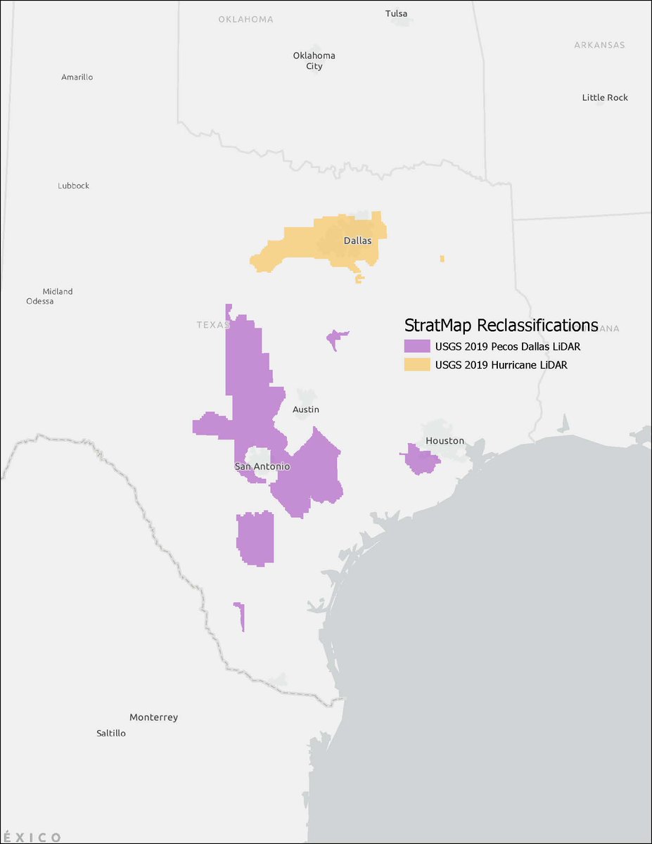 GeographicTexas's tweet photo. Access our latest data drop at https://t.co/sUnePyW9fv and download 5 new classifications for USGS 2019 Hurricane LiDAR and portions of the USGS 2019 Dallas Pecos LiDAR.
#gis #txgis #stratmap #gisdata https://t.co/5nJs7rFn1T