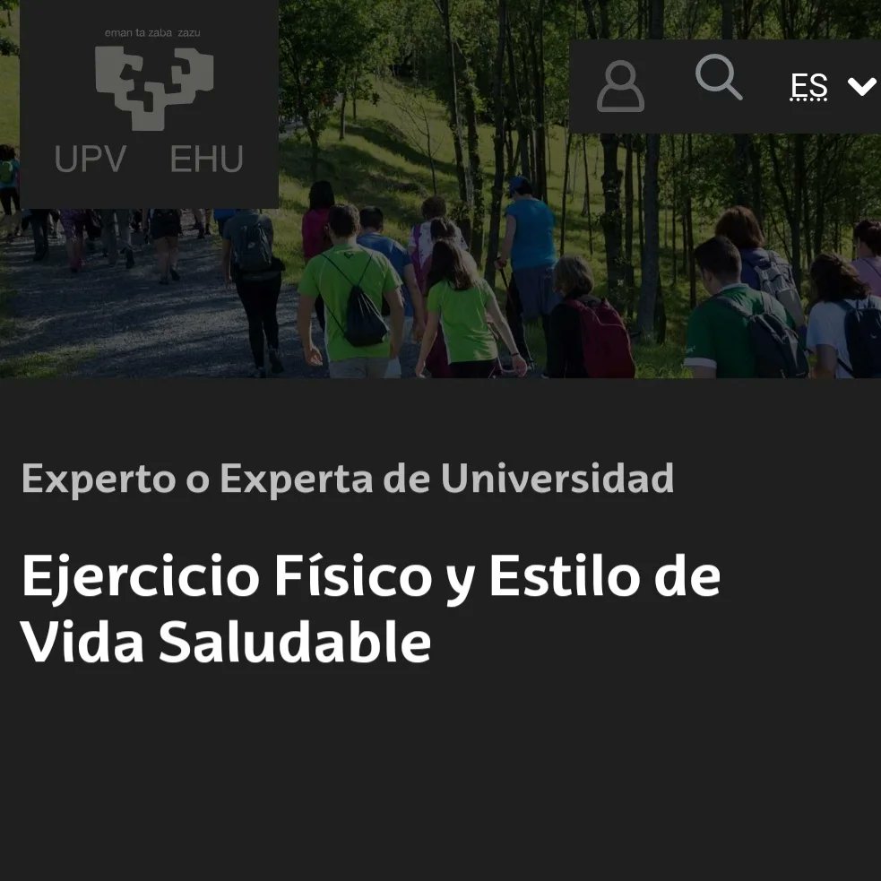 👉👉Segundo plazo de matriculación a primeros de septiembre 
👌👌Posgrado para personas licenciadas/graduadas en CCAFYD
😀😀Profesorado muy experto en cada temática