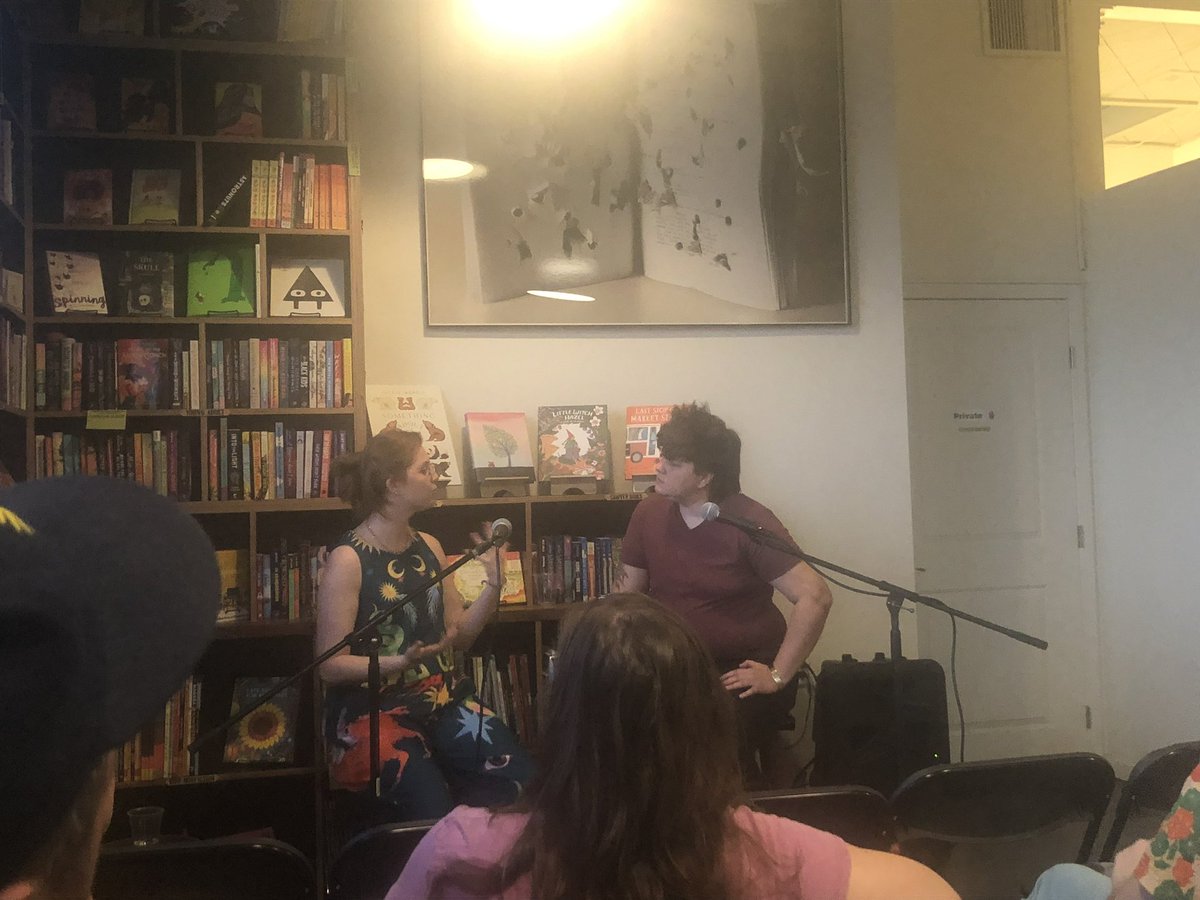Nicole Goux @ NYCC L23 (@nicolegoux) on Twitter photo I had such a lovely time with <a href="/shanito/">Shannon Watters</a> this weekend! Thank you <a href="/northfigbooks/">North Figueroa Bookshop</a> for hosting us in your beautiful welcoming space 💕 I had such a lovely time with <a href="/shanito/">Shannon Watters</a> this weekend! Thank you <a href="/northfigbooks/">North Figueroa Bookshop</a> for hosting us in your beautiful welcoming space 💕