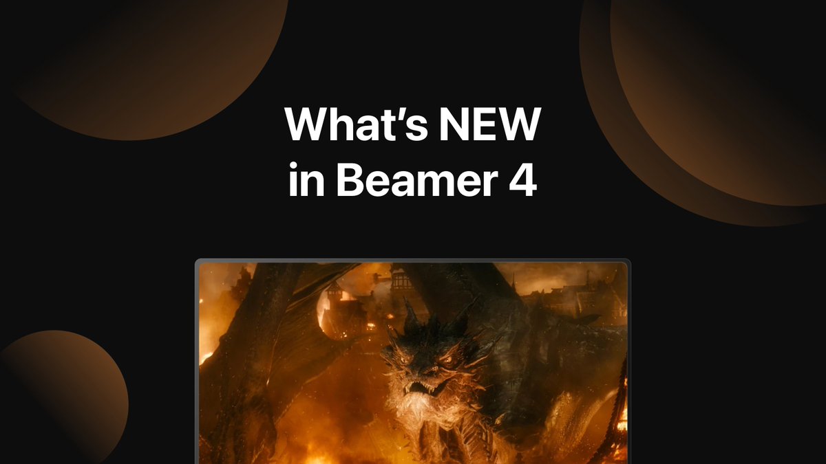 Beamer.app tweet media