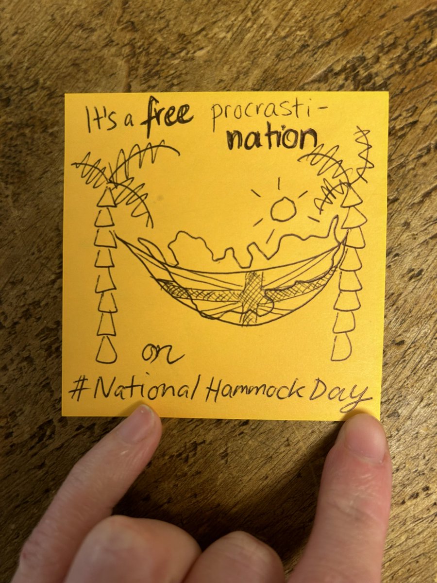 posymay's tweet photo. @OneMinuteBriefs Yeah. So. The sun is meant to be NI, horrible drawing I know. #hammocks #nationallazyday @OneMinuteBriefs https://t.co/Ni6siZ8iMC