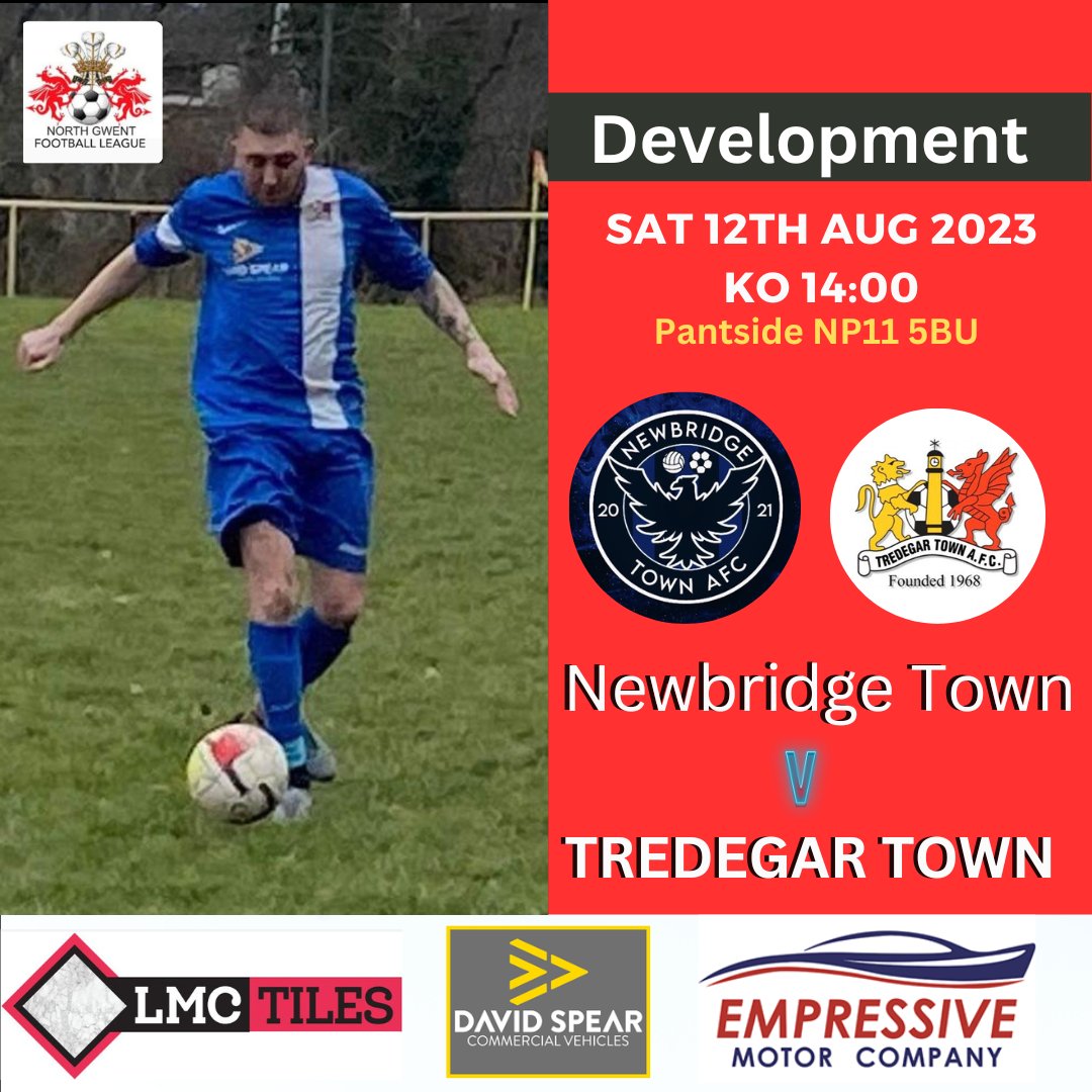 TredegarTownFC's tweet photo. ‼️Development Game‼️

Our Dev team kick off their campaign this Saturday away to @Newbridge_afc. Boys are really looking forward to to getting the season going and aiming for a positive start.

Come along and support the Town 👍

#UpTheTown #OurFuture ⚽️🔴⚪️⚫️⚽️ https://t.co/pHYcHmisqh