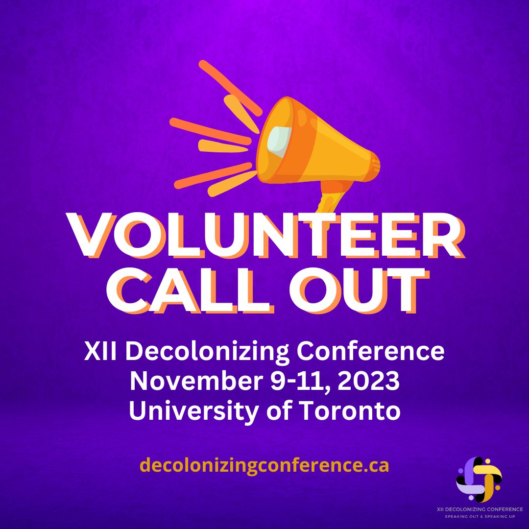 OISECIARS's tweet photo. Looking to get more involved in anti-racism work? CIARS is looking for volunteers to support our #DecolonizingConference in Nov. With 200+ speakers confirmed to attend, we need your support! Learn more & register at: https://t.co/JI206f9f6H #ConferenceCountdown #Volunteer https://t.co/AxqBi7mSik