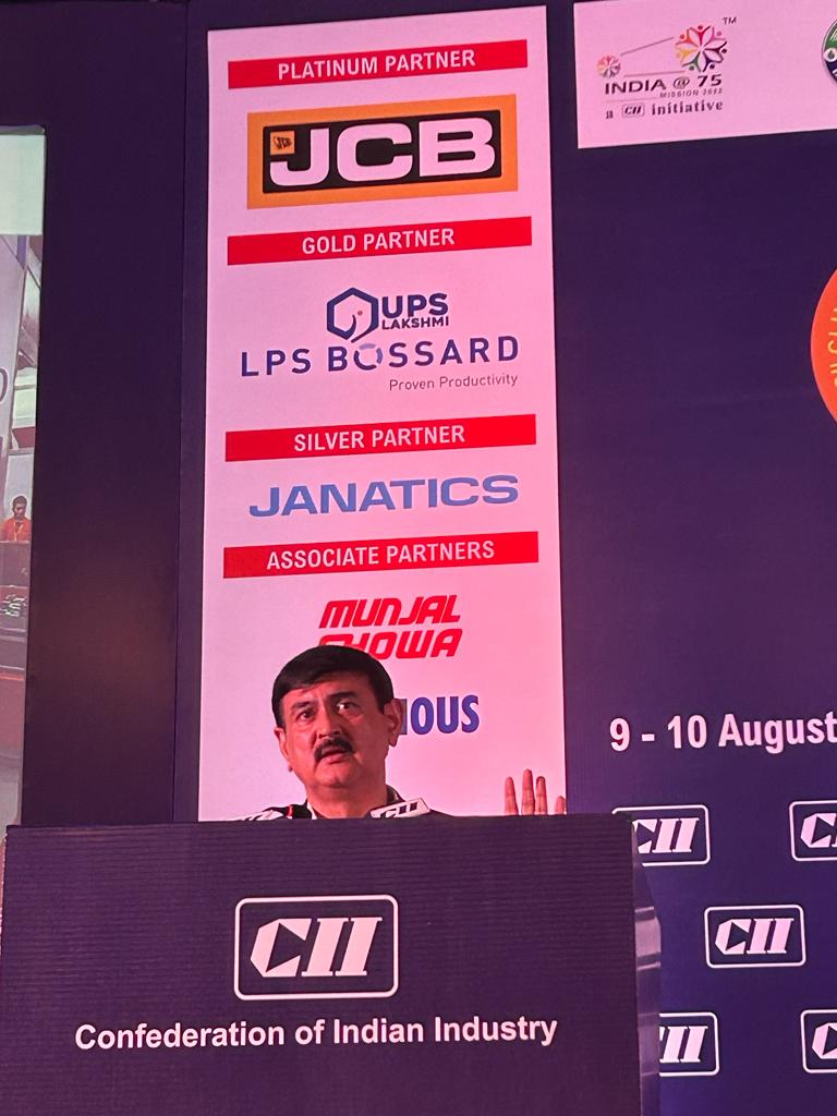 BossardIndia's tweet image. Exciting insights at #CIICompSummit2023 today! 🌟 Mr. Vineet Talwar, Country Manager of LPS Bossard Pvt Ltd, shared captivating glimpses on #Industry4_0: #SmartFactoryLogistics Innovations. 🏭🚀

A visionary discussion paving the way for future advancements.