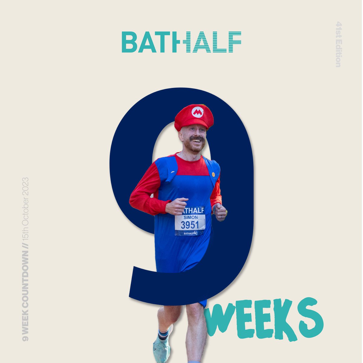 bathhalf's tweet image. 9 weeks to go!

How is everyone feeling? 👇

#bathhalf