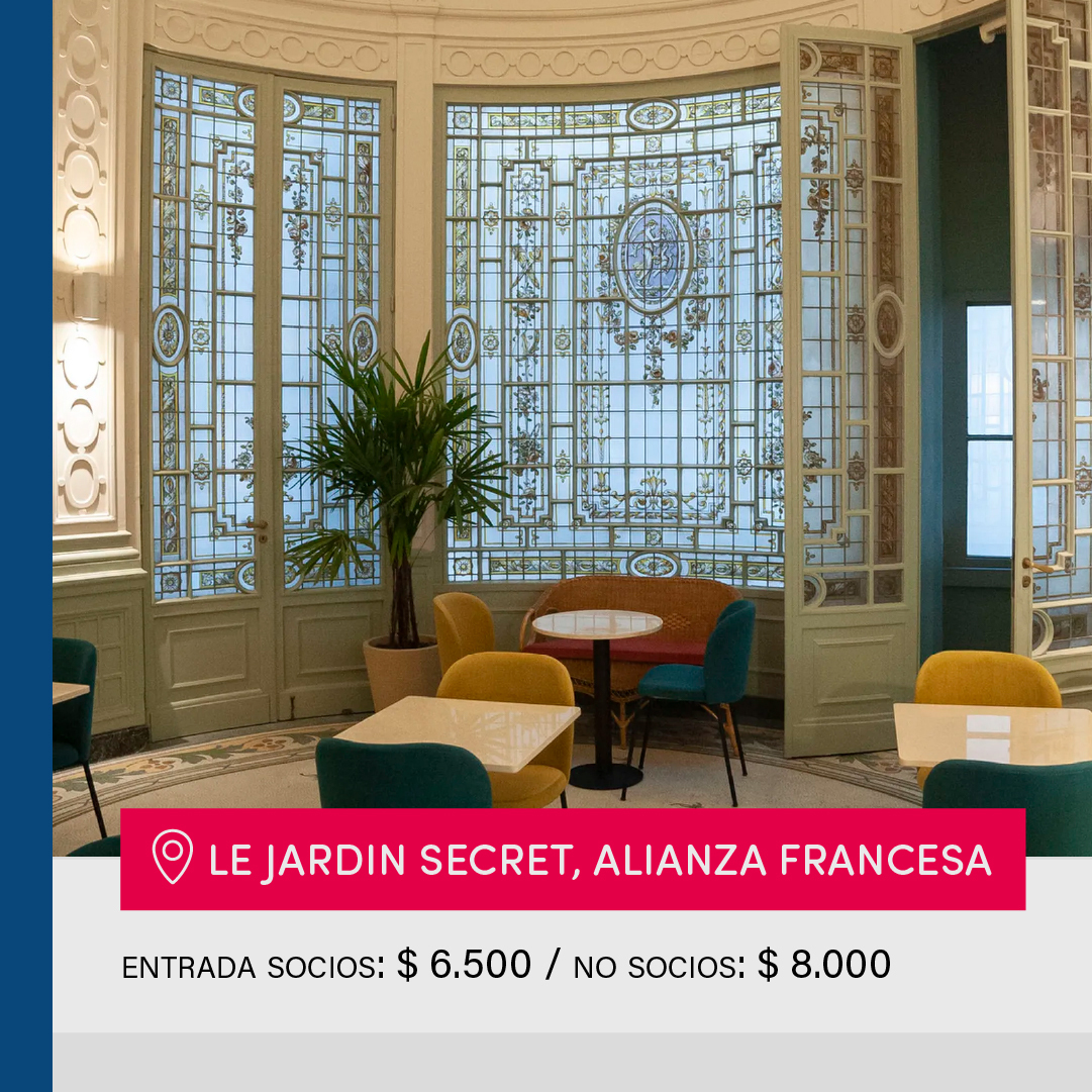 CCI_F_A's tweet photo. ☕ Miércoles 16 de agosto 18.30hs: Café du Commerce - Networking de la Comunidad de Negocios Franco Argentina

📍  Le Jardin Secret, Alianza Francesa de Buenos Aires (Av. Córdoba 946, CABA). 
.
📩 Reserva: 
https://t.co/Nywb7bAOgH
#cafeducommerce #networking #negocios https://t.co/RxpBKZqXAb