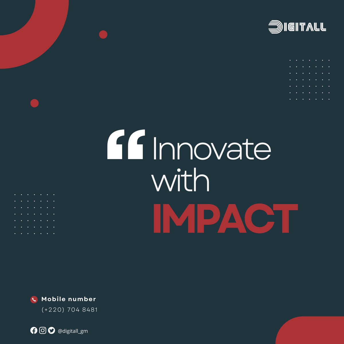 Digitall_gm's tweet photo. We want to pioneer solutions that resonate, inspire, and leave a permanent mark on generations to come. https://t.co/71WsgQuJ7e