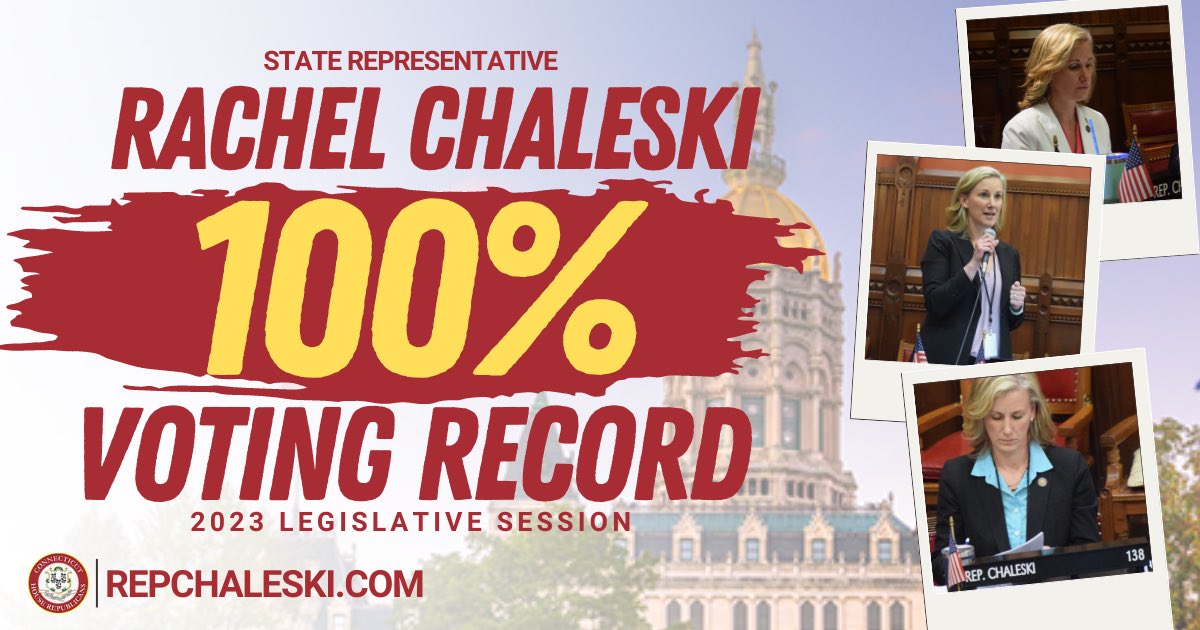 Proud to share that I received a 100% voting record for the 2023 Session. Not only did I participate in every vote, but I voted in person from the chamber for all 368 votes!