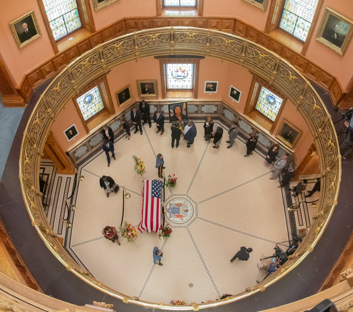 GovMurphy's tweet image. Today, we honor the best partner in government I could ever dream of.

As Sheila took her oath of office as Lieutenant Governor, she said, “We make history not in the moment, but in what we do with it.”

And she did just that. Time and time again.