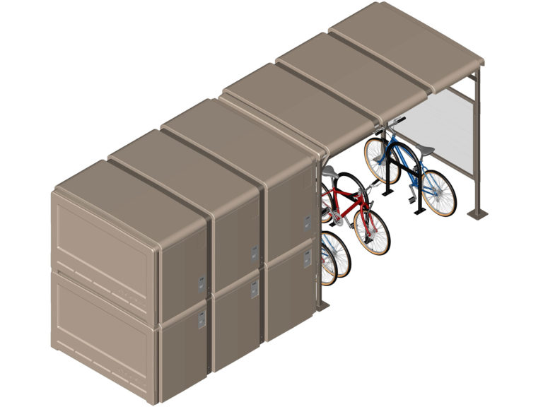 CycleSafeInc's tweet photo. Bike lockers are designed to accommodate one
bicycle per door along with gear such as panniers, lights, helmets, etc. 

https://t.co/iS12Lb0pNU

#bikelocker #bikefriendlycity #cyclingcommunity https://t.co/ouKkselgR4