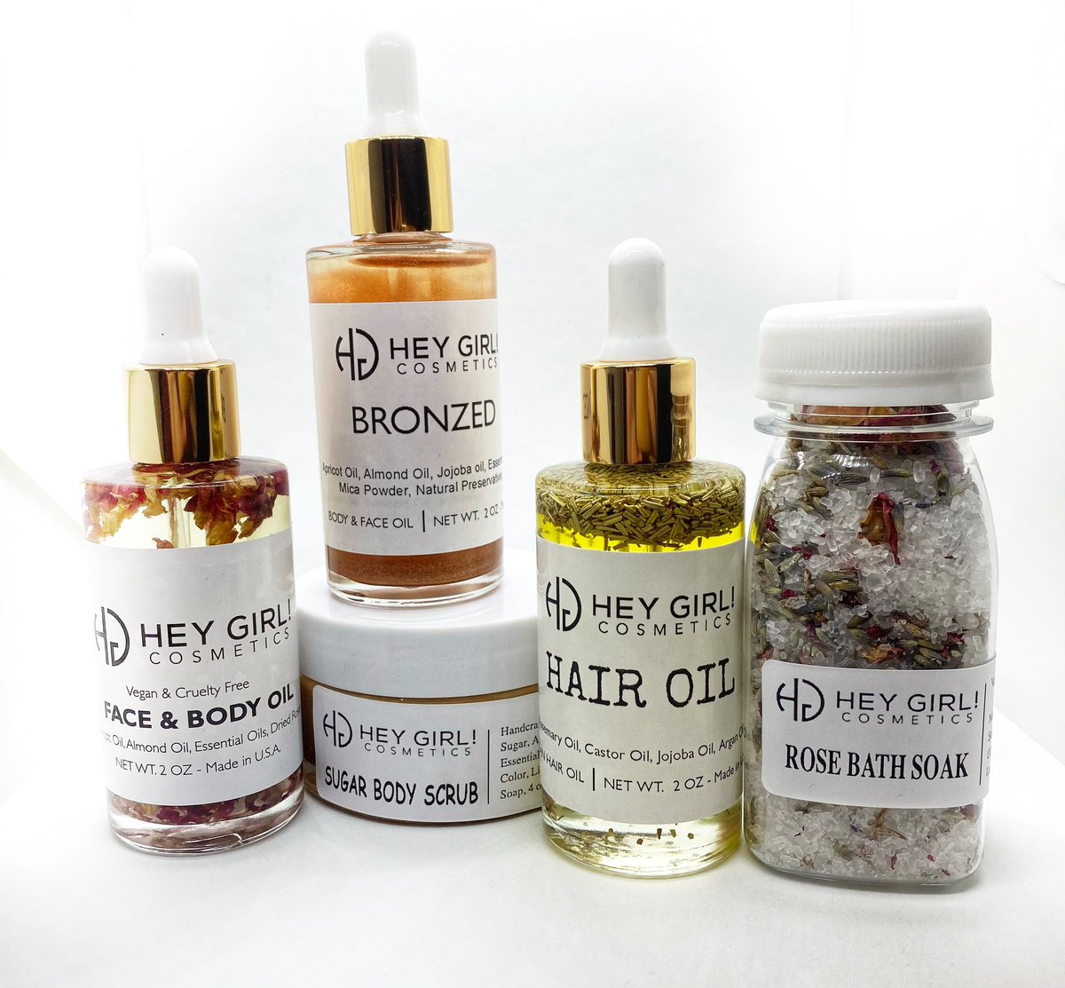 Ready to pamper ourselves with our Face & Hair Oils and Face & Body Scrubs/Baths. This Relaxation Set is here to stay :) #weekendvibes #friyay #naturalcosmetics #holisticbeauty #thisisheygirl #heygirlcosmetics #handmade #vegancosmetics