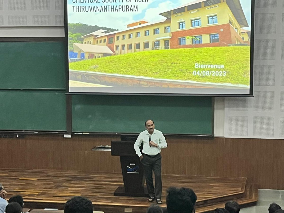 Chemical Society of IISER-Thiruvananthapuram tweet media