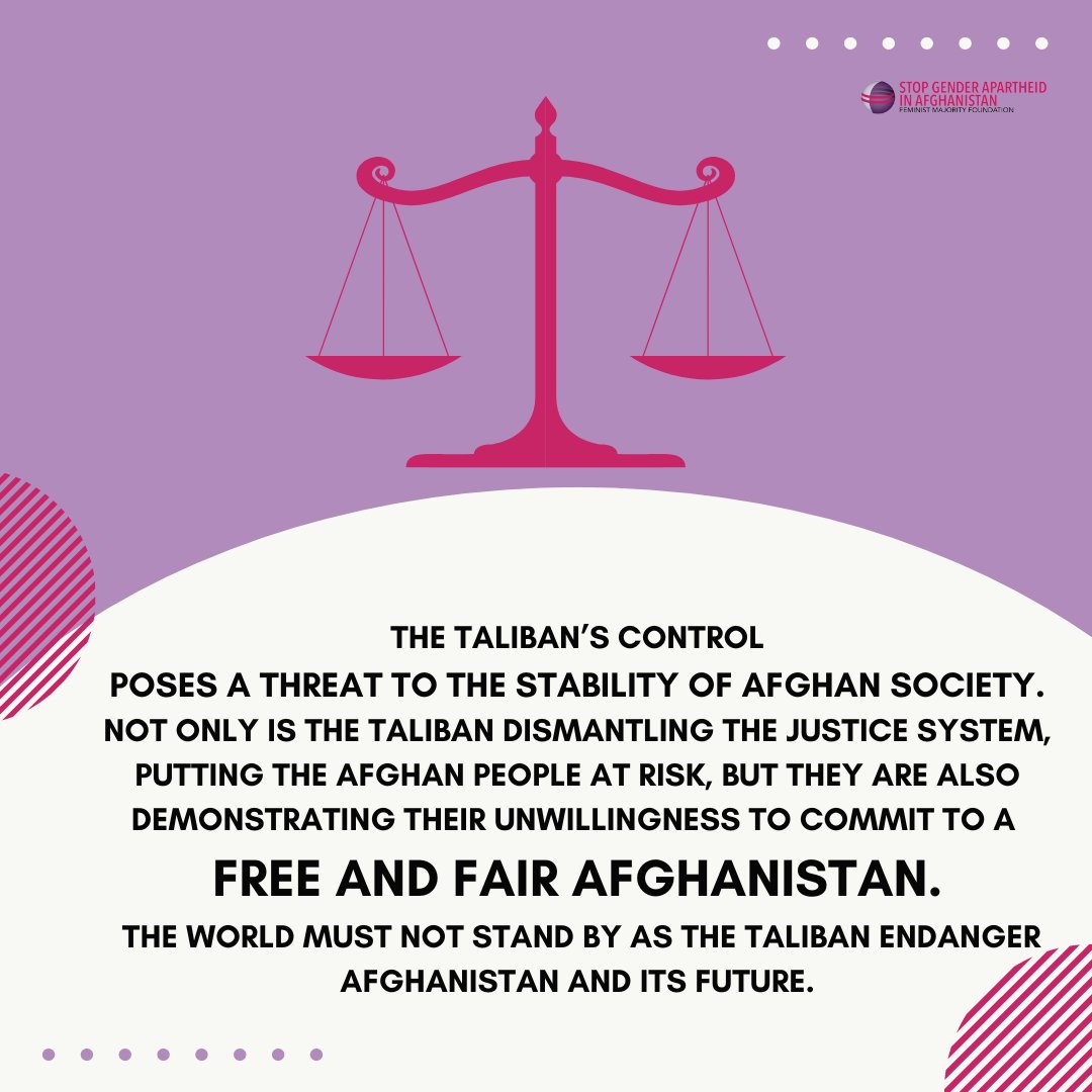 The world cannot allow the Taliban to continue threatening Afghanistan’s justice system. #AfghanWomen #StopGenderApartheid #Afghanistan #GenderPersecution
feminist.org/news/amnesty-d…