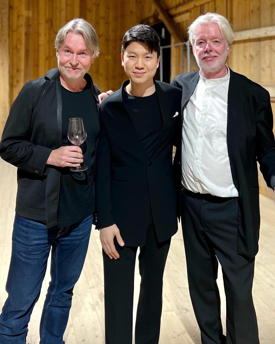 jasonbae1029's tweet photo. 2023 Fiskars Summer Festival. It was an absolute honour to share the stage and movements with maestro Jukka-Pekka Saraste. (4 August 2023) https://t.co/8pJUEzHh6g