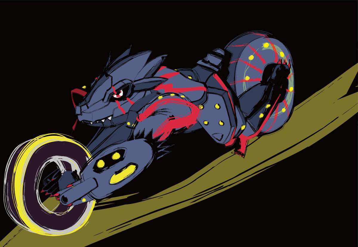 ガブモン -友情の絆- バイク形態 「仮面ライダー アクセル」の印象で