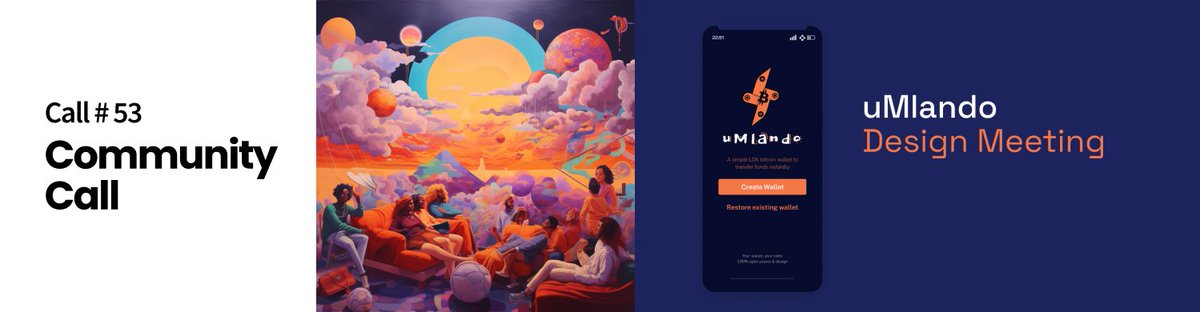 We've got some nice calls coming up in the community to shine some light on the amazing work of the Summer of Bitcoin Students projects. Link to join the community is in the comments. Tomorrow the first call is for uMlando at 13:00 UTC.