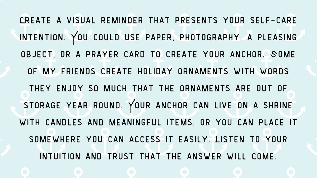 JenKreatsoulas's tweet photo. Practice: Create Visual Anchors ⚓️ ~pg 77 of my book "The Courageous Path to Healing." Available wherever books are sold 📚🌎💚
#yogaforeatingdisorders #eatingdisorderrecovery #eatingdisorderhelp #traumayoga #yoga #yogaclass #yogaclassesonline #yogatherapy #author #authorlife https://t.co/GdfdMCJHCk