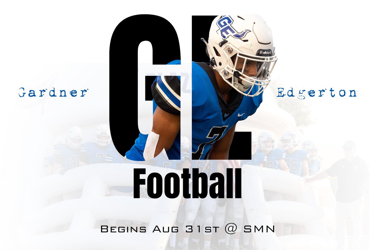 Friday Night Lights is just around the corner!

<a href="/GEHSBlazers/">Gardner Edgerton High School</a> <a href="/GETrailblazerFB/">Gardner Edgerton Football</a>
