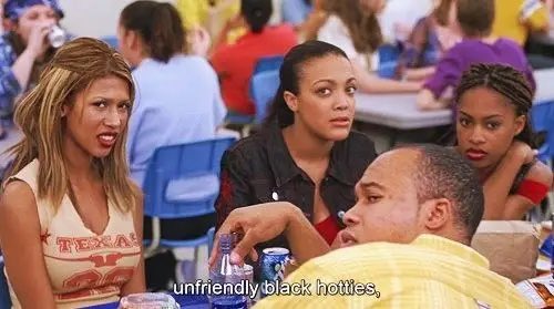 Malibubarbarian's tweet photo. Realized that the “unfriendly black hotties” were probably just the only Black people at North Shore High… https://t.co/TFM8Zw8FFW