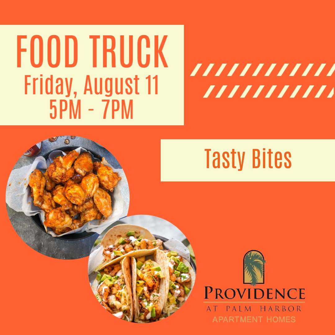 The Tasty Bites Food Truck serves up wings and tacos. Check them out tomorrow from 5pm to 7pm at Lincoln Shores.
#EasyMeals #TakeABreak