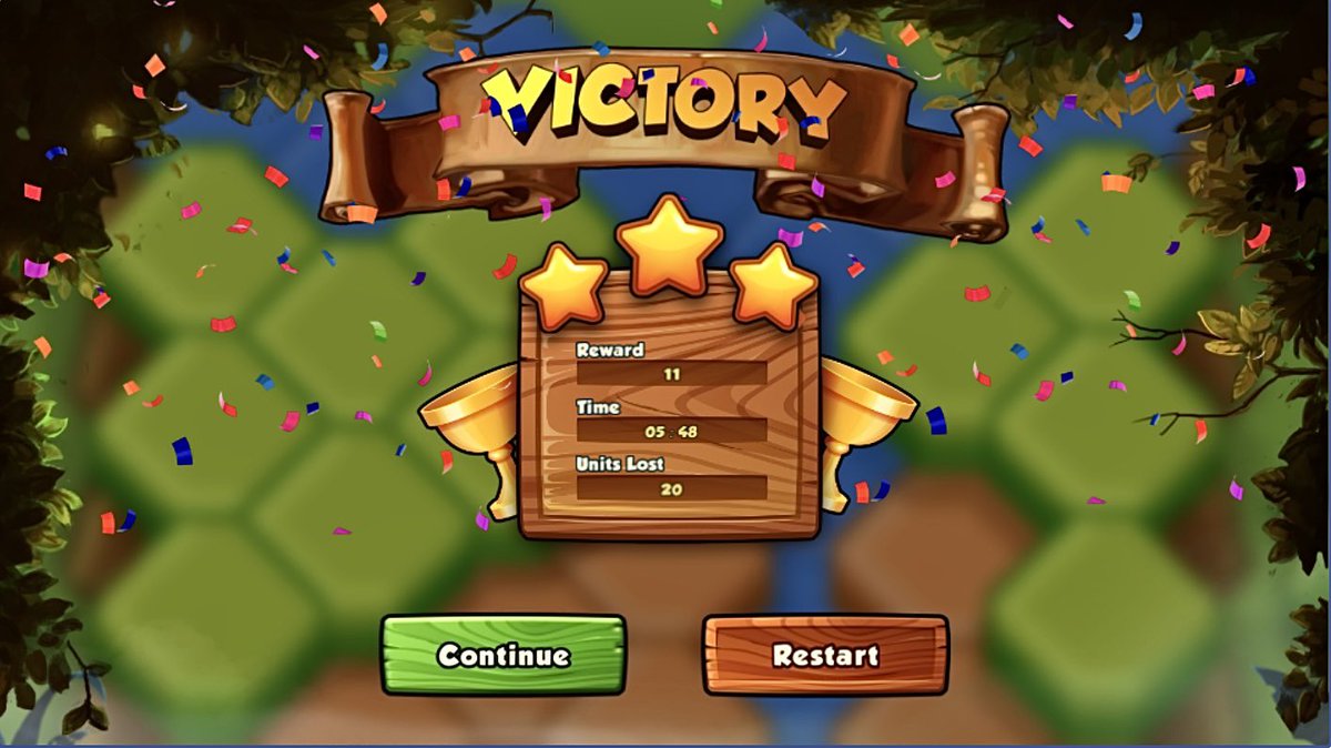 heroesbattlearn's tweet photo. After the end of the battle, in case of victory, you will get a magic stone and 10% of the opponent's army⚔️ https://t.co/N7pyO0TZln