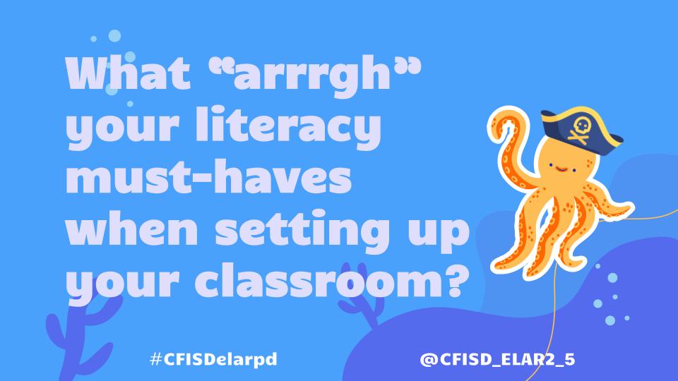 CFISD ELAR 2-5 tweet media