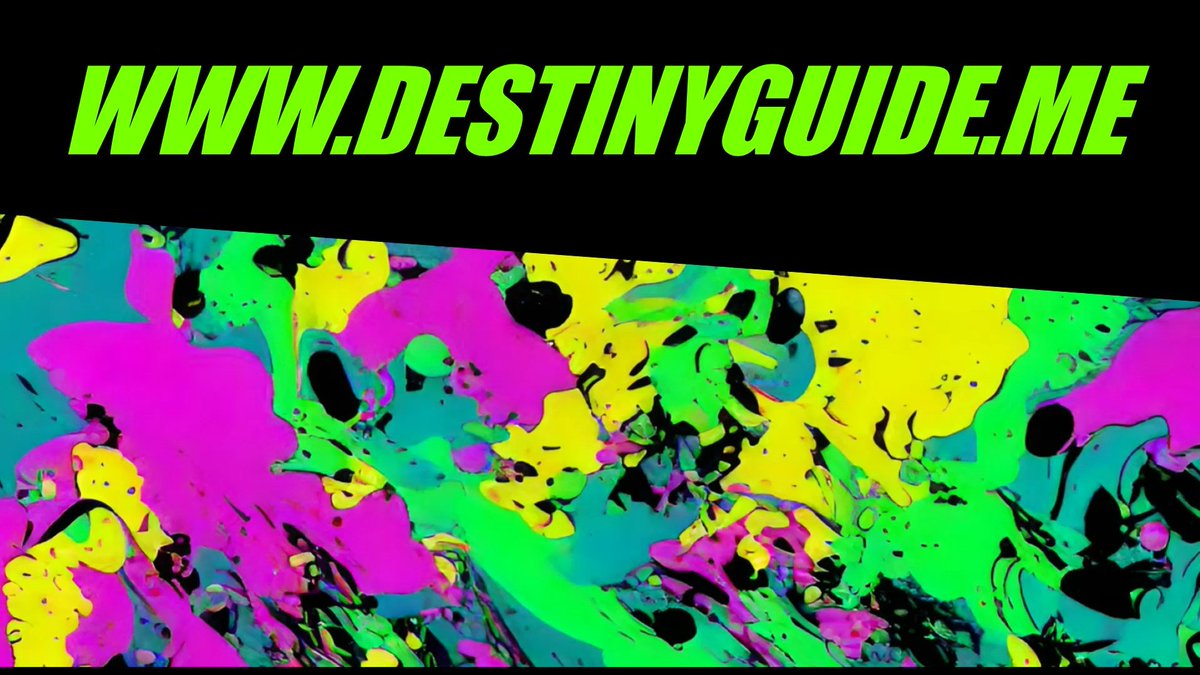 Destiny Guide tweet media