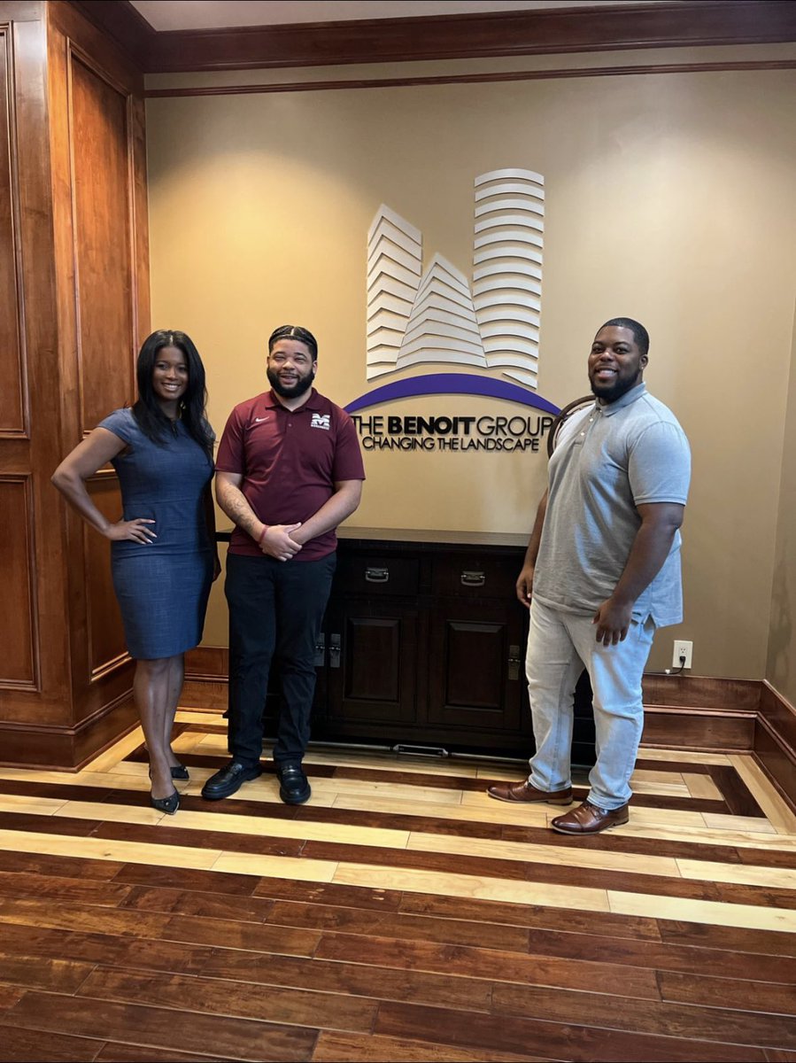 thebenoitgroup's tweet photo. The Benoit Group wishes our summer 2023 intern Morehouse College student Cornell Robinson a wonderful senior year!

Thank you for making TBG your summer classroom - you were truly an asset to our commercial real estate development team! https://t.co/S7bpBFE2Uf
