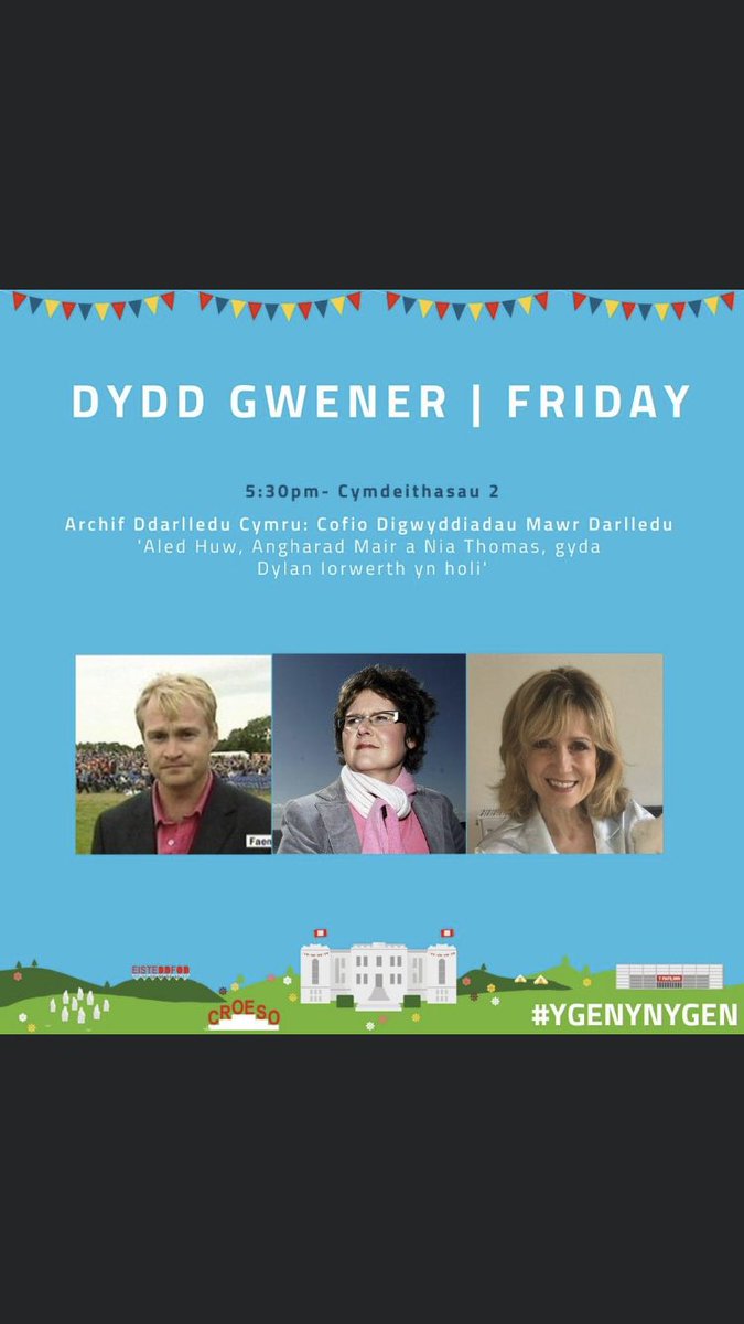 Edrych ‘mlaen. <a href="/NiaEThomas/">Nia Thomas</a> <a href="/angharamair/">Angharad Mair</a> a Dylan Iorweth <a href="/Llyfrgellgened1/">Llyfrgellgenedlaetholcymru</a> <a href="/llynaceifionydd/">llynaceifionydd2021</a>