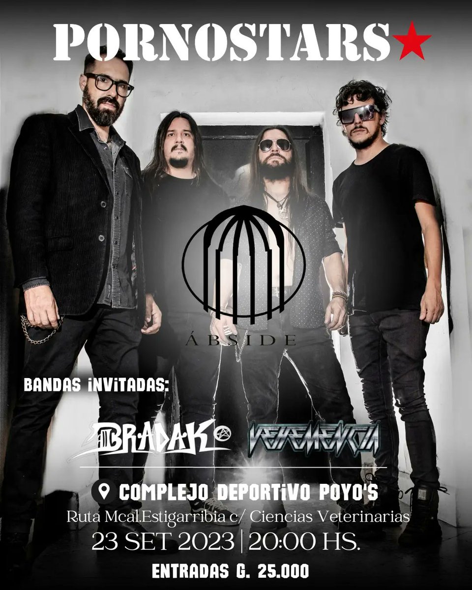 absidepy's tweet image. Cartelera actualizada!
Nos vemos en Septiembre!

Lugar: Complejo Deportivo Poyo's.
📆Fecha: 23 de Septiembre
⌚ A partir de las 20hs.

#rock
#rockpy
#Ábside
#SanLorenzo