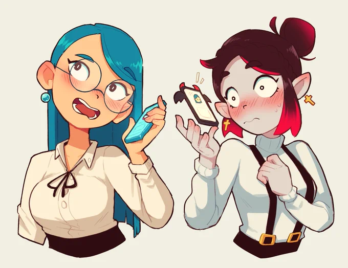 You wont believe it...   (my little part for the gossip collab ft. my OC Sofia and 's Eleanor)