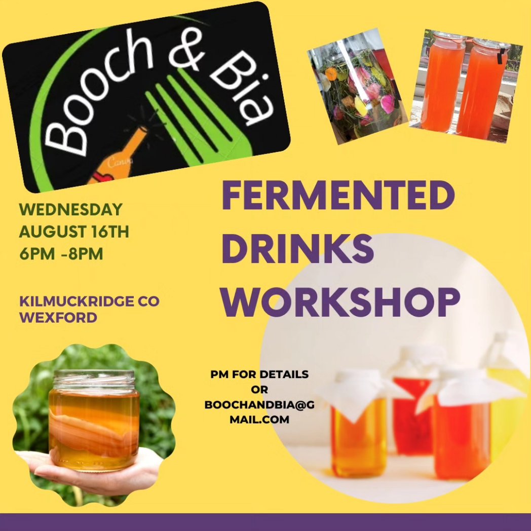 BiaBooch's tweet image. Fancy learning how to make a range of gut healthy fermented drinks?
👇👇👇👇👇👇👇👇👇
#fermentation #guthealth #flavourfirst