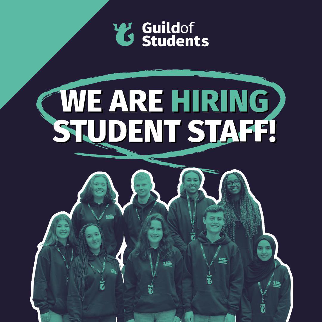 GuildofStudents's tweet photo. WE'RE RECRUITING!
Are you looking for a part-time job to fit alongside your studies?
We've got you! We have various student staff roles available, so make sure you apply - Link in bio!
#GuildofStudents #UniversityOfBirmingham #StudentStaff @UoBGradSchool @unibirmingham https://t.co/akTKKWVby5