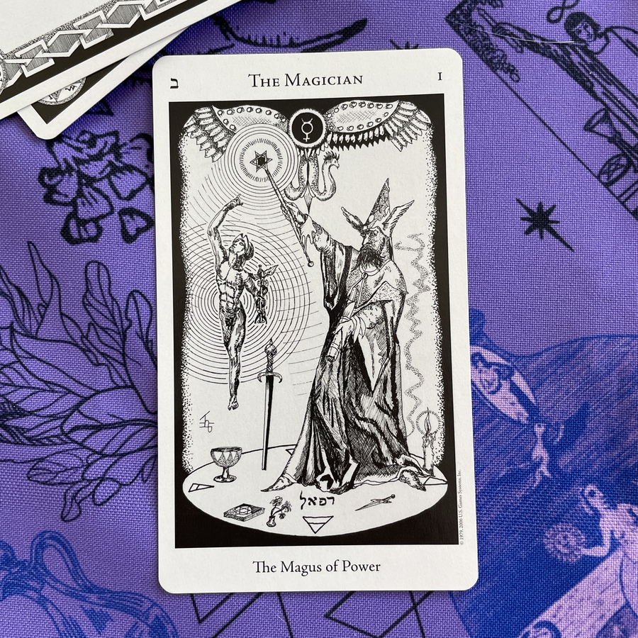 fenice's tweet photo. The Bateleur challenges us to tap into our subconscious, master our talents, and become aware of our inner resources. Unmask your potential with each card flip. #TarotWisdom #InnerResources https://t.co/KB61NB5kUH