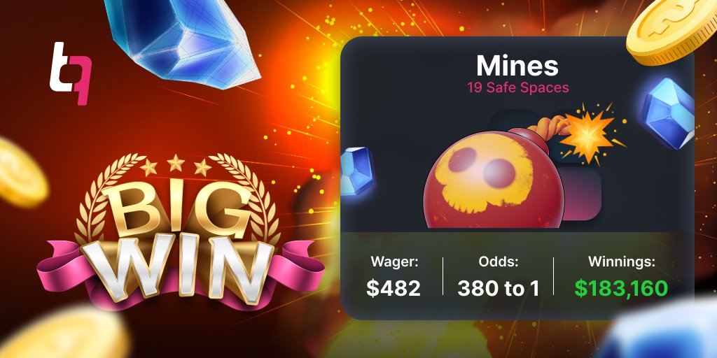 Bet999's tweet image. Wanna show your luck &amp;amp; skills? 🍀 Dodge mines and win big bucks💸 

Tap this link to play Mines now 👉 bet999.io

#LuckTest #bet999⁠ #bitcoindaily #bitcoin #ethereum #crypto #btc #eth