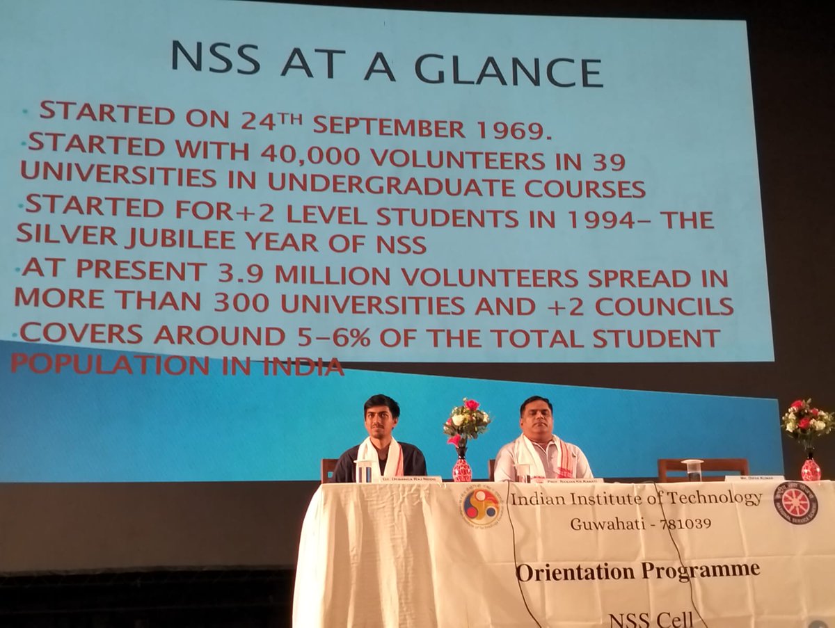 NSS, IIT Guwahati tweet media