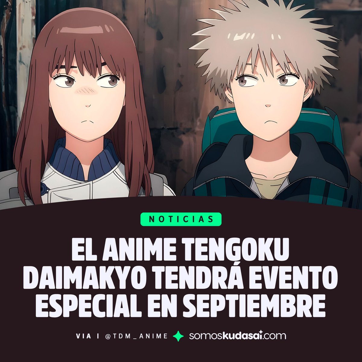 animetrends's tweet photo. La franquicia de "Tengoku Daimakyou (Heavenly Delusion)" ha preparado un evento especial para el próximo 10 de septiembre en Japón, que contará con todo el equipo de producción.
#tdm_anime

✨ Con esto, ¿será posible que esté planeado algún importante anuncio? https://t.co/DYSv7zyZGF