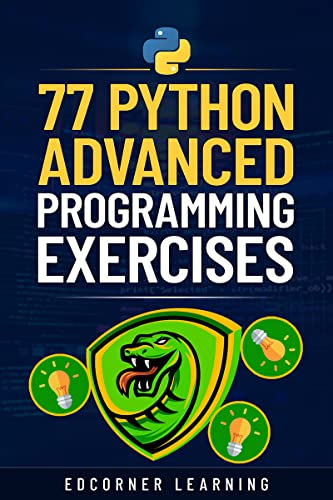 clcoding's tweet image. 77 Python Advanced Programming Exercises: Complete Python Concepts Covered In Details, Prepare For Your Coding Interviews (Become Pythonista Book 2) amzn.to/3OxvcF0