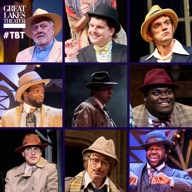 The other summer film phenomena, OPPENHEIMER, has us looking at another fashion component that graces the GLT stage: the classic dress hat. More often than not our characters from times of yore sport these gorgeous accessories. Just look at the samples we pulled in this TBT post!