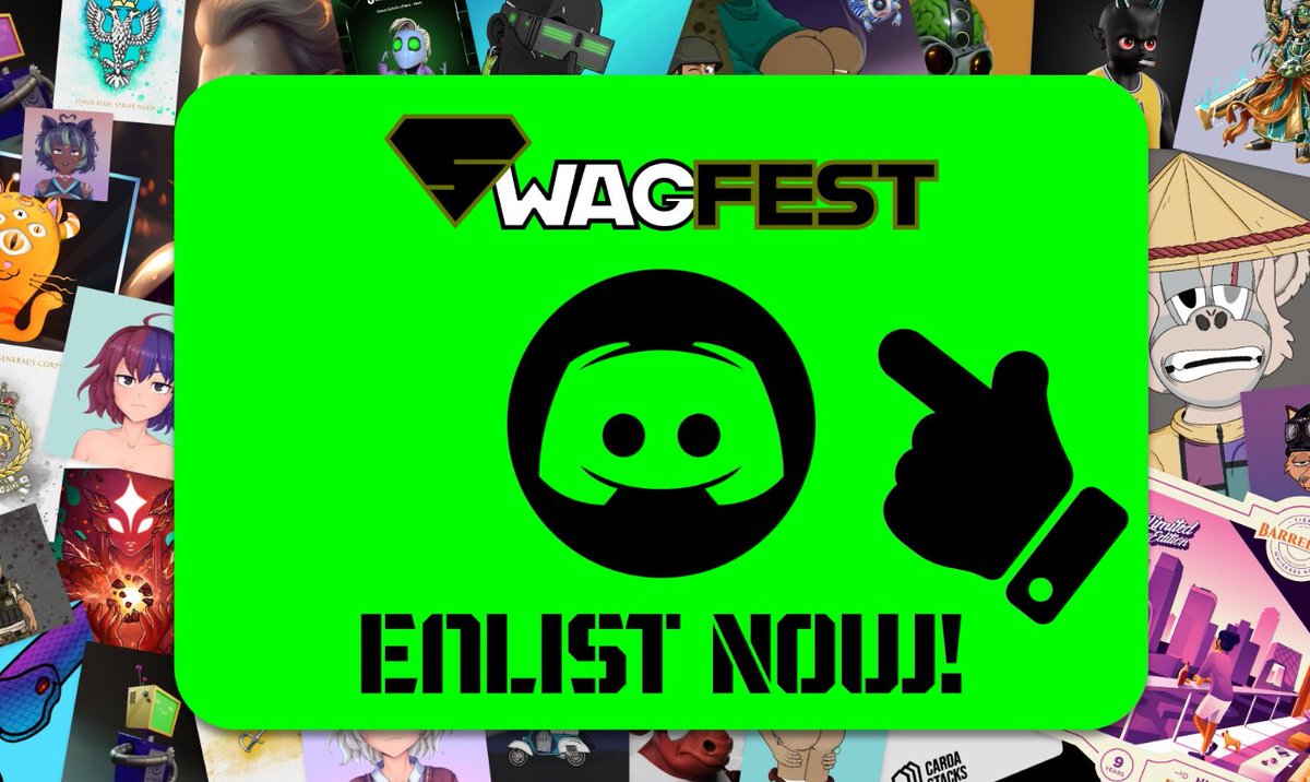 We are kicking off day 1 of #SwagFast #degen #weekender tomorrow @ 3pm EST!

x.com/i/spaces/1rmxP…

Special guests, NFT music, a lot of #NFTGiveaways and more!

And don't forget to enlist @ discord.gg/3WEEa6BzCQ

#Cardano #NFTs #NFTC #LadSwag #SwagFest