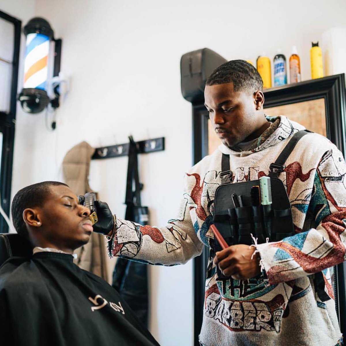 BarberRig_'s tweet photo. The @BarberRig_® is a great addition to any hair professional’s @BarberBackpack®  and tool setup. Both backed with a LIFETIME warranty.✅ 

Order both at https://t.co/E0XQHCGu7S

#hairpros #barbers #hairstylists #grooming #menshair #barbershop #mobilebarbers https://t.co/7QFacZQL4N