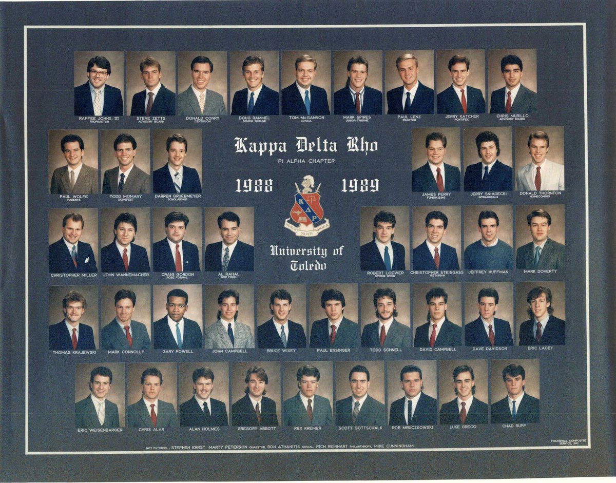 Throwback to some of our composites from the 80s #ThrowbackThursday
•
•
•
#ΚΔΡ #Toledo #PiAlpha