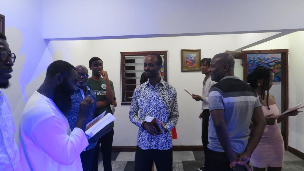 prophask1's tweet photo. One week to go. 
Kindly visit to make a choice. 

Immerse yourself in a visual symphony of colours and emotions. 

"AFFINITY"

The exhibition is ongoing until the 19th August 2023 at Gyandu place, East legon. 
Kindly search for the location map:

GD-209, 1957 Adjiringano Rd, F7 https://t.co/h9iJwRKhlz