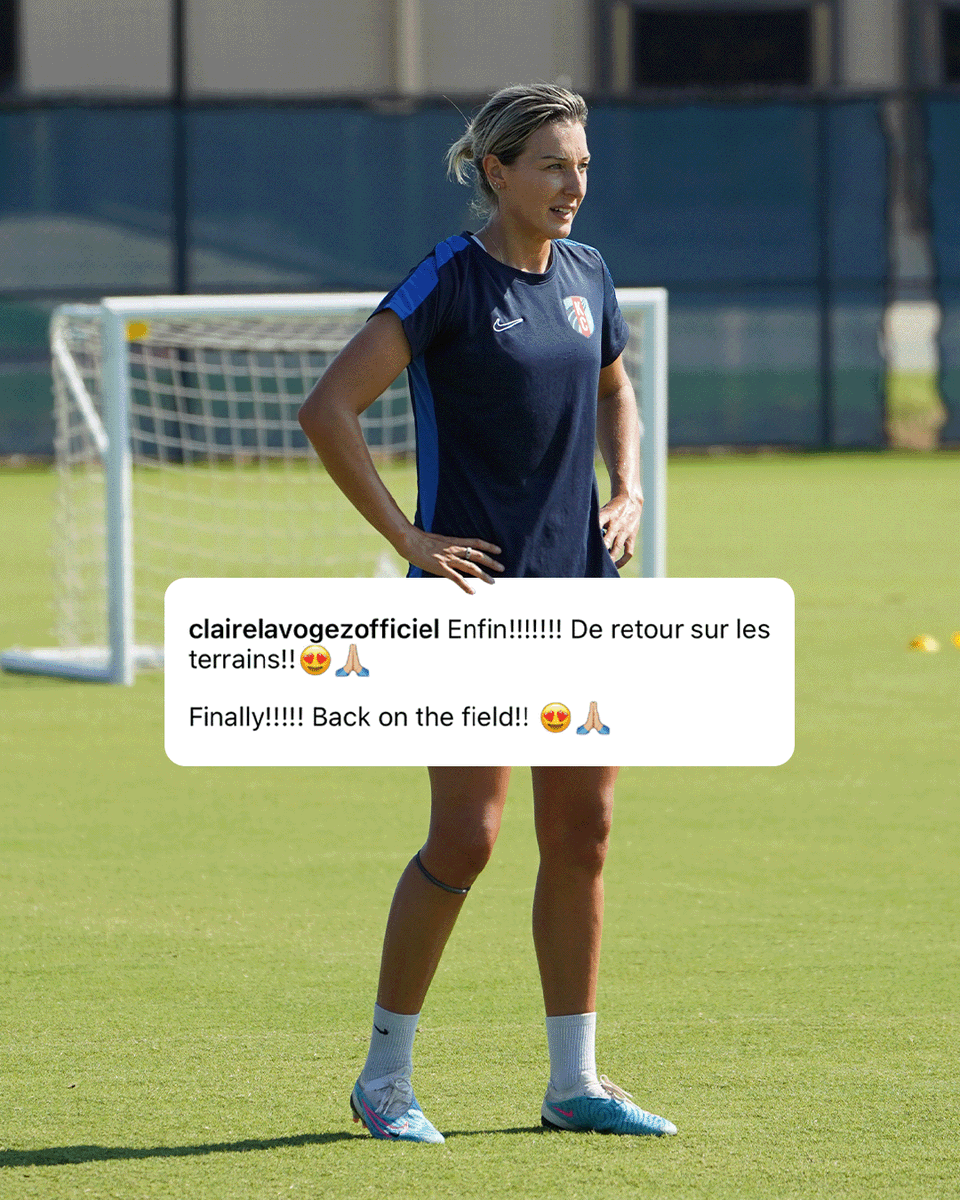 thekccurrent's tweet photo. 🚨 IT'S HAPPENING 🚨

Love seeing you on the field @ClaireLavogez 🩵

#KCBABY https://t.co/w9nDKmlB3V