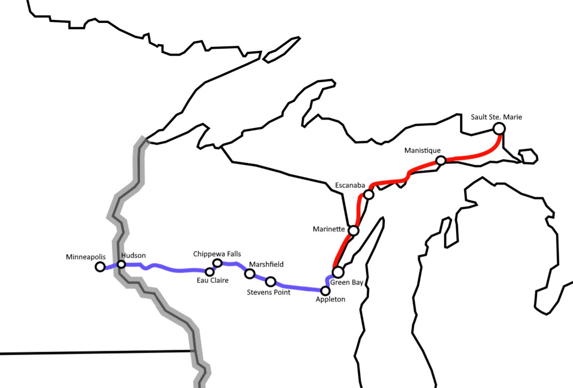 ThunderWolf08's tweet image. You can build passenger rail outside the northeast, trains shouldn't only be used to connect the most population dense corridors. People should have convenient high capacity options to get around.