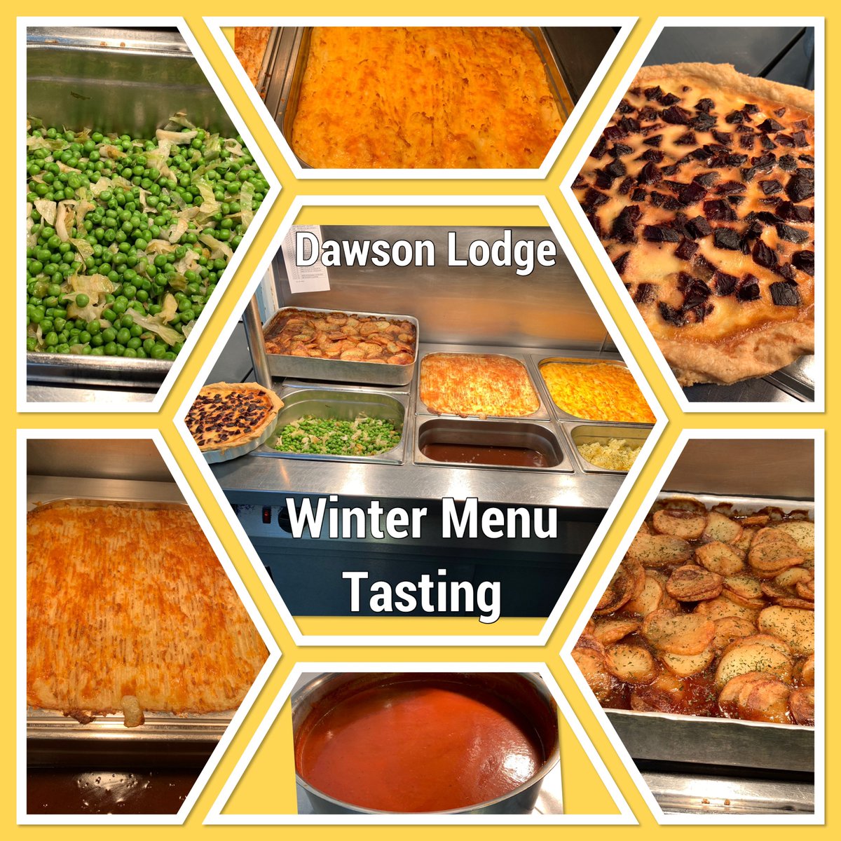 Dawson_Lodge's tweet photo. Today we held our Winter Menu tasting menu. Our chefs @VeritySims & @trudiebakescake got positive feedback about the dishes cooked π what would you of chosen from the menu? @AnchorLaterLife @AnchorJobs @carehome_co_uk @Carehomemanage @NAPAlivinglife #menutasting #carehome https://t.co/ji5RgJINIT