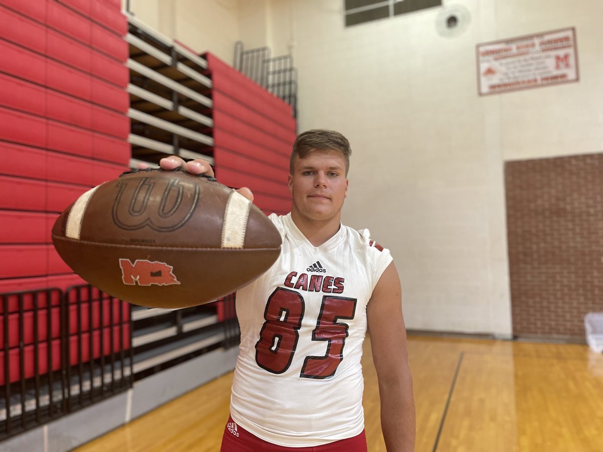 Greg_BHCSports's tweet photo. Meet Air Force recruit Austin coe from marion.  #hcfh https://t.co/kDzKZ1xIAa